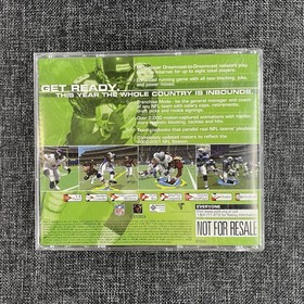 NFL 2K1 (Sega Dreamcast, 2000) ⭐️Disc Good Condition Tested