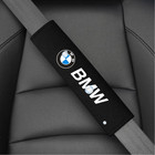 2PCS Car Seat Belt Cover Shoulder Cushion Pad Interior Accessories For BMW