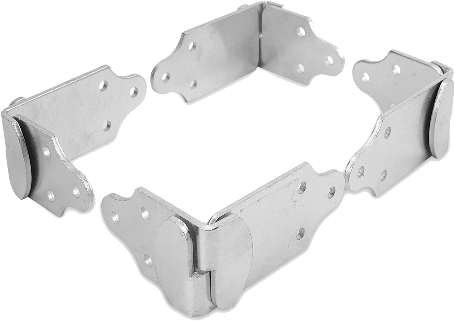 8 PC Utility Trailer Rack Wood Panel Sides Stake Bed Gate Latch Corner T-0009