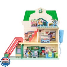 Bluey and Bingo Supermarket Playset with Escalator, Pretend Play Toys for Tod