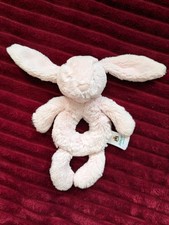 Jellycat Bashful Bunny Ring Rattle Soft Toy Pink Plush