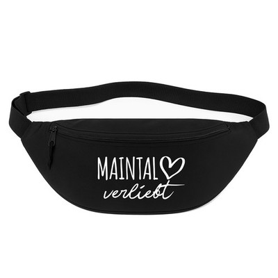 Bauchtasche Maintal verliebt Geschenkidee Maintal Geschenk Präsent Mitbringsel S