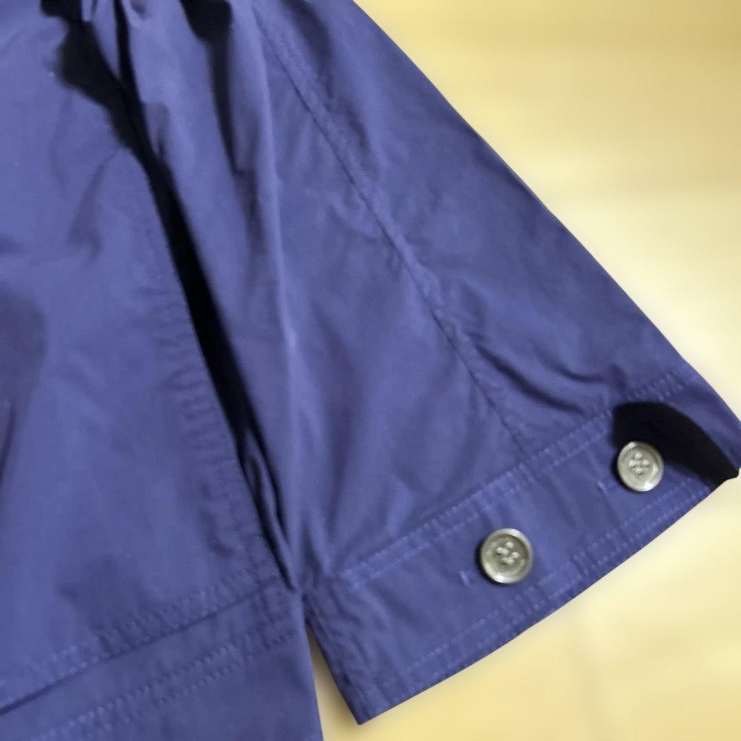 Burberry London Collarless Jacket Navy Polyester Nova Check Size 38 For Women thumbnail 24