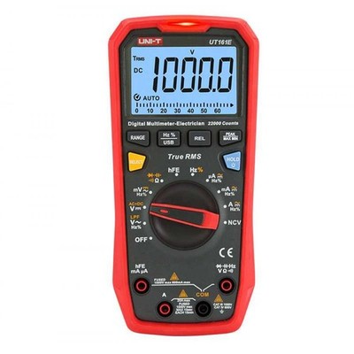 UT161E, Profi-Digitalmultimeter, 1000V, True RMS, 22000 Counts