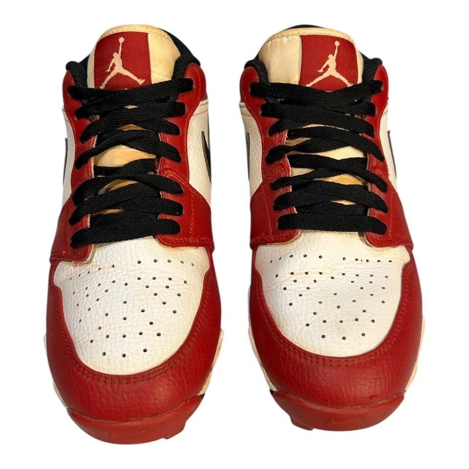 Botines Nike Jordan 1 bajos juveniles HF6885-106 rojo Chicago talla 4,5 años Foto 3 de 4