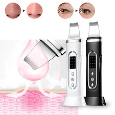 Facial Ultrasonic Skin Spatula Face Extractor Peeling Deep Cleaner Tool 