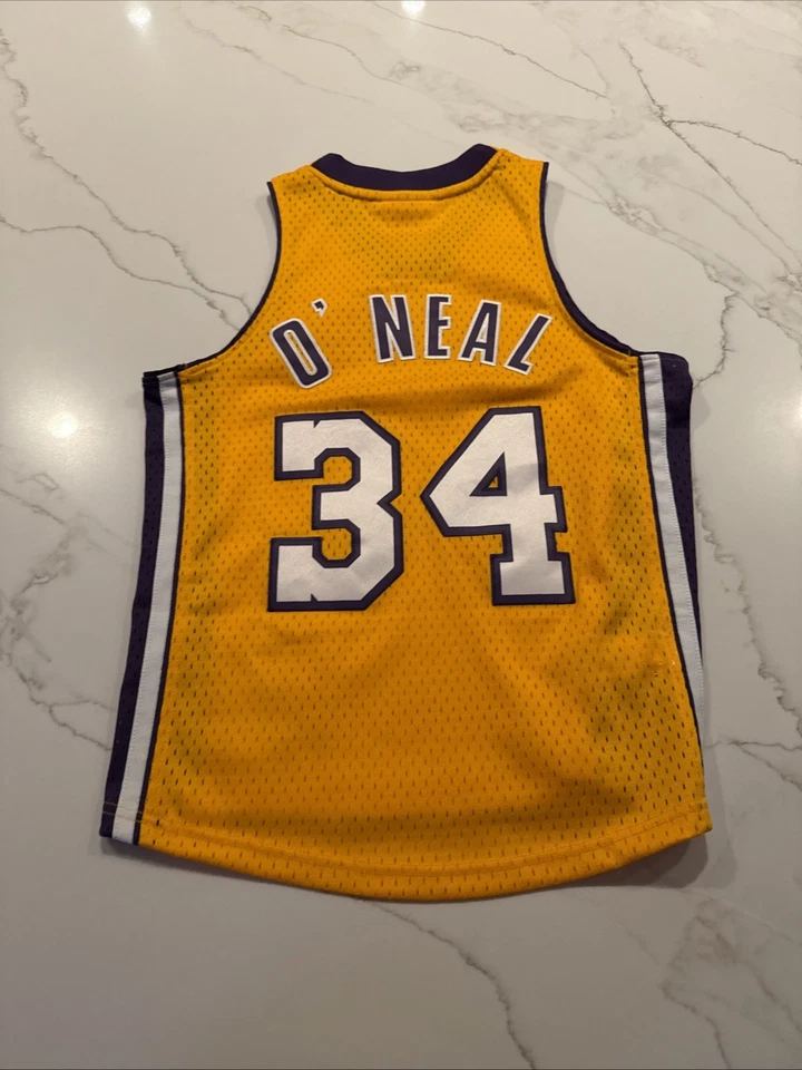Camiseta Shaquille O'Neal Lakers lateral juvenil mediana Foto 3 de 4