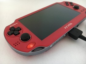 [Near MINT] Sony PS Vita Cosmic Red PCH-1000 ZA03 OLED Wi-fi Console