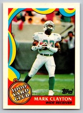 1989 Topps #12 Mark Clayton 1000 Yard Club