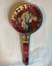 Vintage Tin Toy Dancing Couple Noise Maker Clacker - U.S. Metal Toy Mfg. Co.