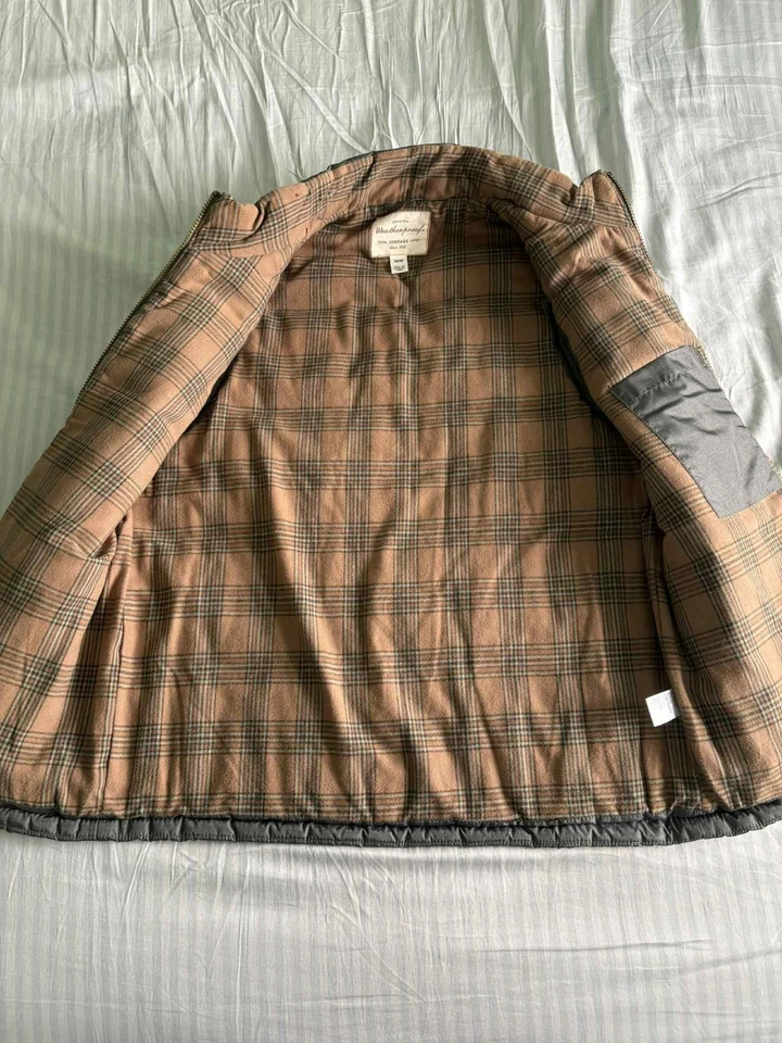 Weatherproof Vintage Vest Mens, Medium, Green, Puffer Zip Up - Image 2 of 4