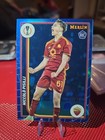 2023-24 Topps Merlin Uefa Niccolo Pisilli Roma Rookie Card Blue Numbered 72/75