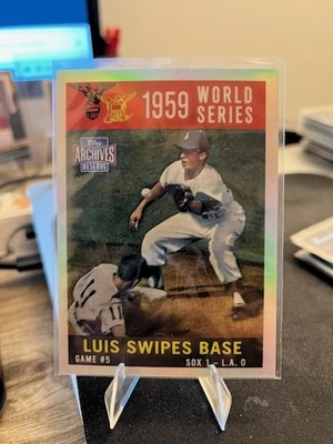 1960 Topps - World Series Luis Aparicio, Maury Wills #389 White Back; Maury...