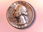 U S 1943 Washington 1/4 Dollar extra FINE