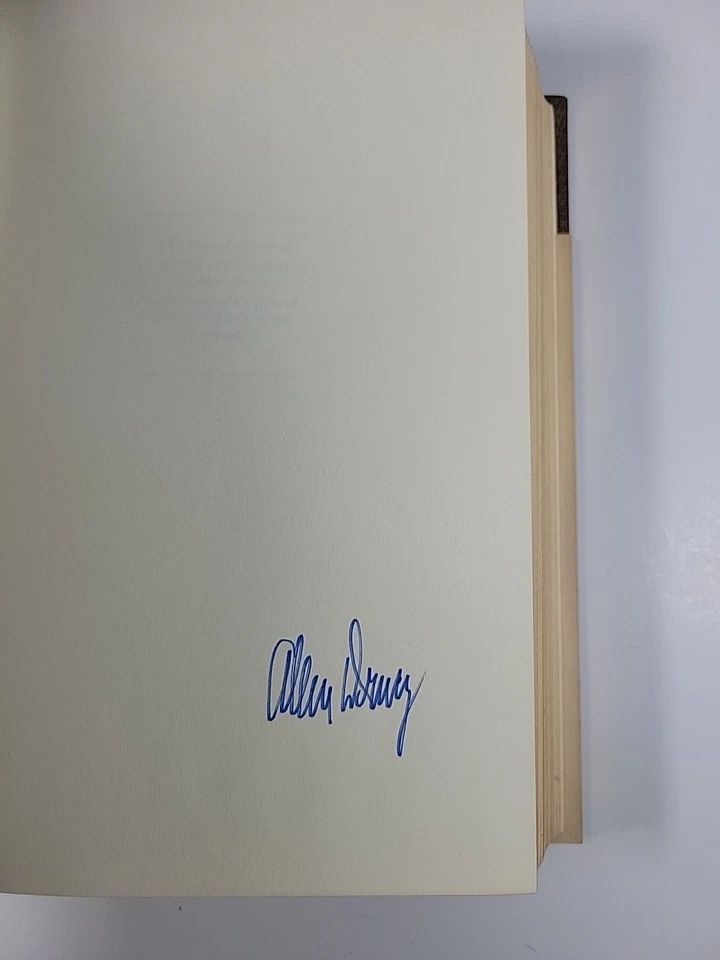 Advise and Consent by Allen Drury Signed The Franklin Library Leather 1977 Book - Image 3 of 4