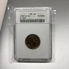 1937 D 5C Buffalo Nickel ANACS MS 62 | Uncirculated UNC BU | 3 Leg