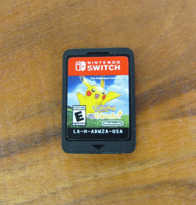 Pokemon Let's Go Pikachu (Nintendo Switch, 2018) Cartridge Only - SHIPS FAST!