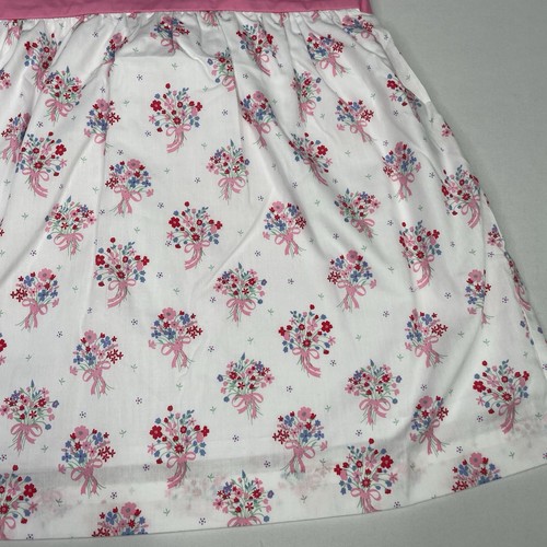 The Beaufort Bonnet Company Girls 5 Cindy Lou Sash Dress East Bay Bouquet Pink - Picture 2 of 7