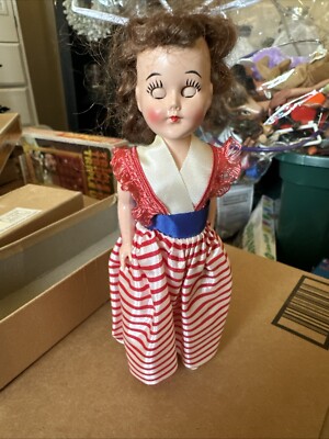 RARE 1951 Colgate Fab Doll in Original shipping Box HTF