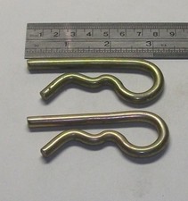 1/4" X 3"  Hairpin Clip Clevis Trailer Tractor Hitch 2 Pcs.