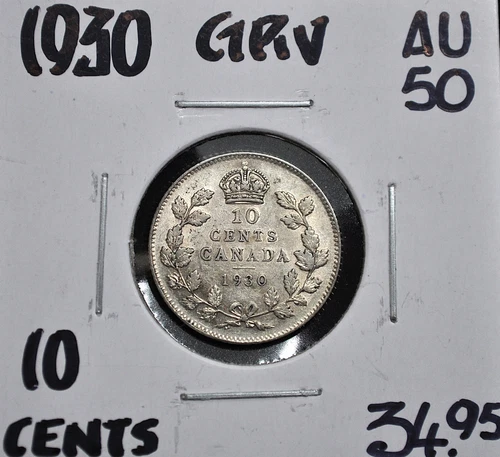 1930 Canada 10 Cents