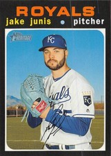 2020 Topps Heritage #342 Jake Junis
