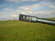 BLEM .308 Muzzle Brake Made In USA With Crush Washer, 5/8-24 Threads. 30 Cal.