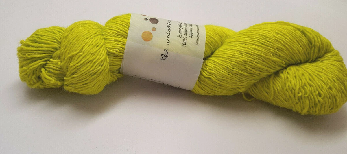 The Uncommon Thread - Everyday Singles Hand Dyed in Great Britain- Hi Vis Green