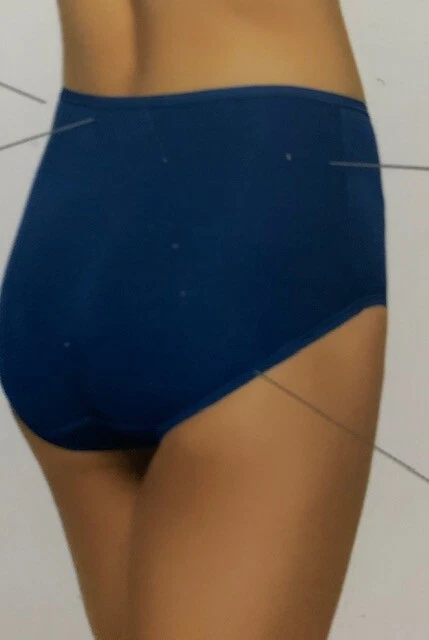 Felina, 8 Pk Cotton Modal Basic Women's High-Waist Briefs (Choose Size, Pattern) - Image 4 of 4