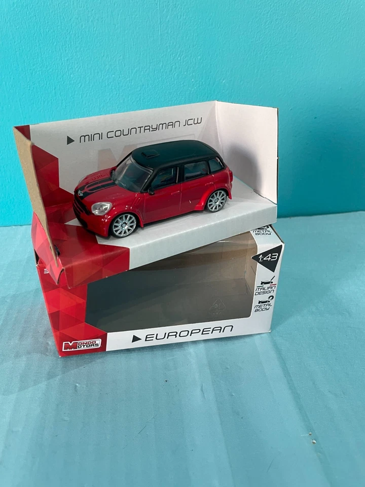 MINI COUNTRYMAN JCW Mini Cooper Country Man JCW 1/43 MONDO MOTORS auto metallo - Immagine 2 di 4