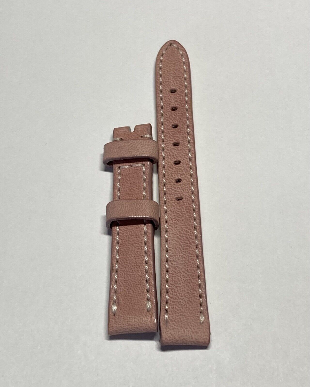Shinola 14 mm Leather Watch Strap - Blush