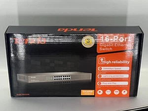 Tenda 16-Port Interrupteur Ethernet Gigabit TEG1016G