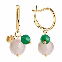 Silberohrringe Damenohrringe 925 Silber Vergoldet Rosegoldoptik Echtschmuck