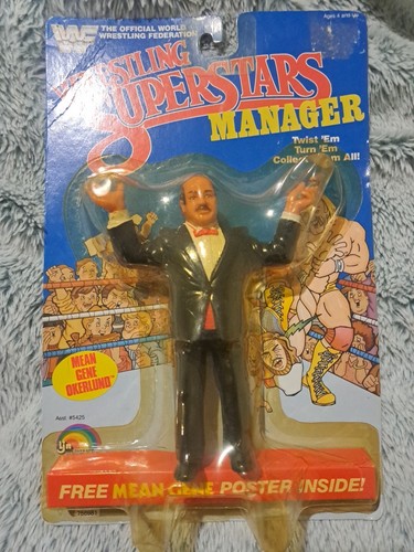 1985 LJN WWF WRESTLING SUPERSTARS MANAGER MEAN GEN...