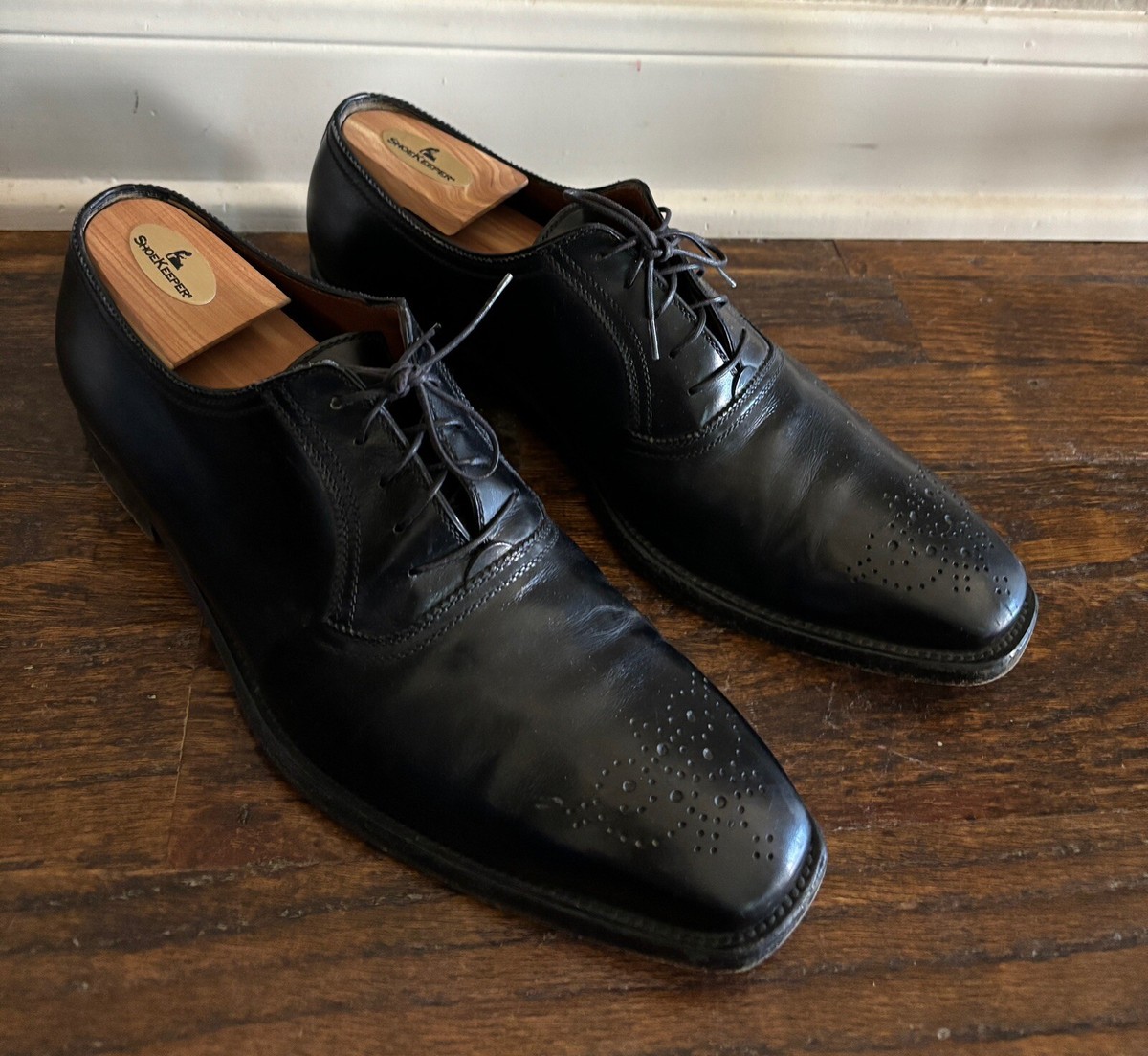 A Testoni Black Leather Monk Strap Dress Shoes size 10 Leather boots A. Testoni Black size 9.5 UK in Leather - 36948391 main image 4