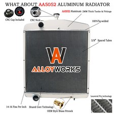 Tractor Radiator For Case Ih 2394 2390 2590 2594 3294 3394 3594 A184365/a147140