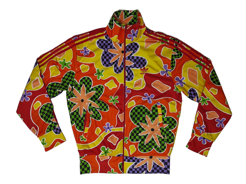 ADIDAS ORIGINAL JEREMY SCOTT FLORAL TRACK TOP JACKET SIZE M - Picture 3 of 19