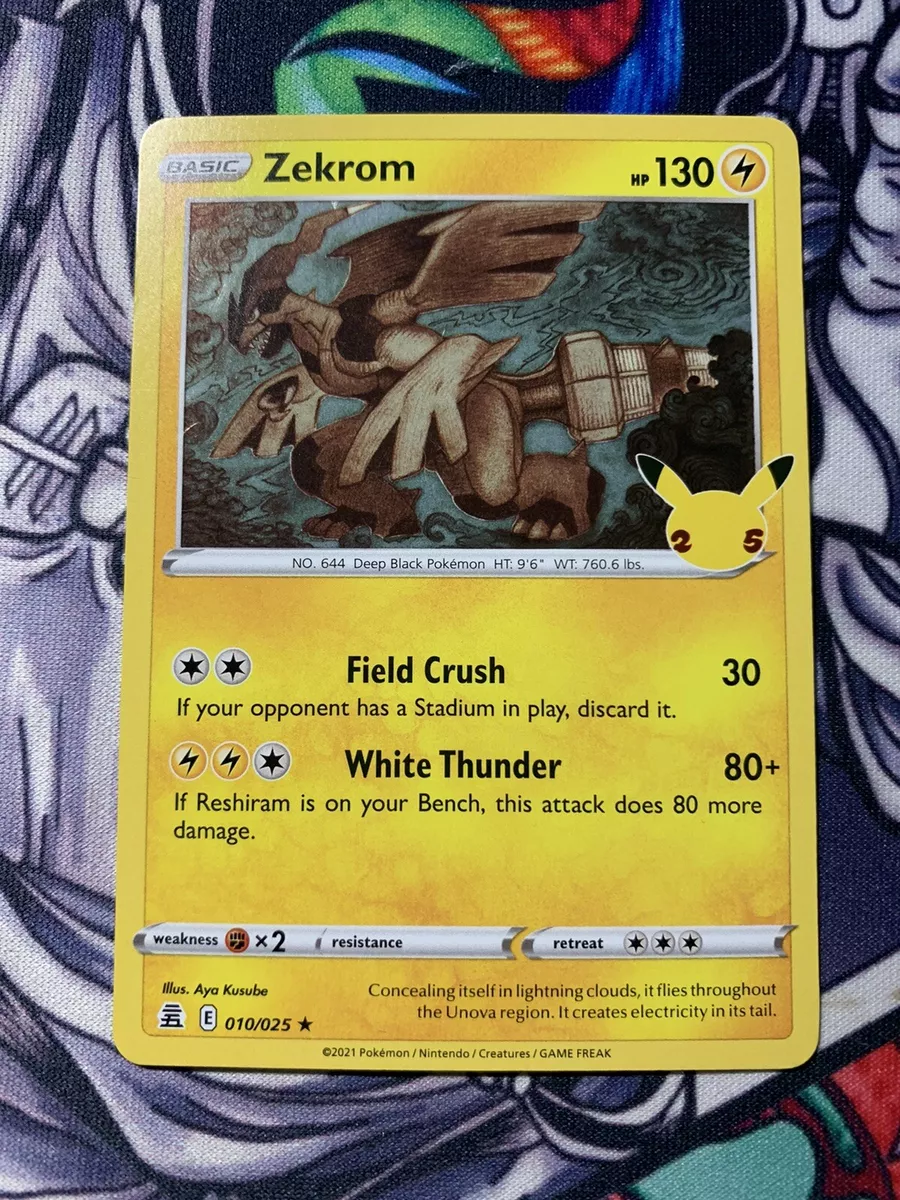 Zekrom - Celebrations Pokémon card 010/025