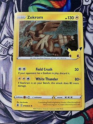 Pokemon Zekrom Card Lot - 8 Different Cards - Holo Rare! – JAB Games13