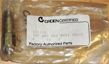 Groen Z001133 OEM Burner Jet, NAT Gas, #651 Drill