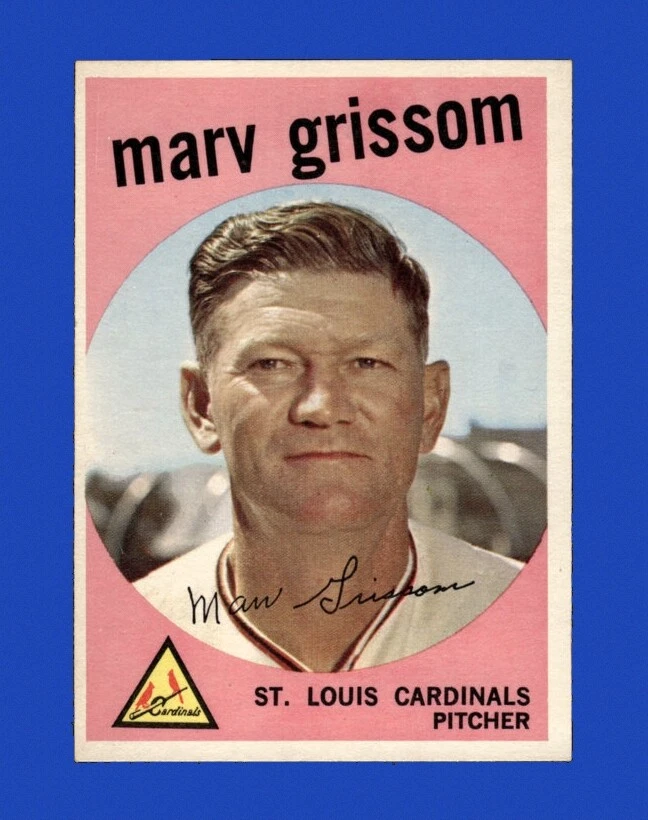 1959 Topps Set-Break #243 Marv Grissom NR-MINT *GMCARDS*