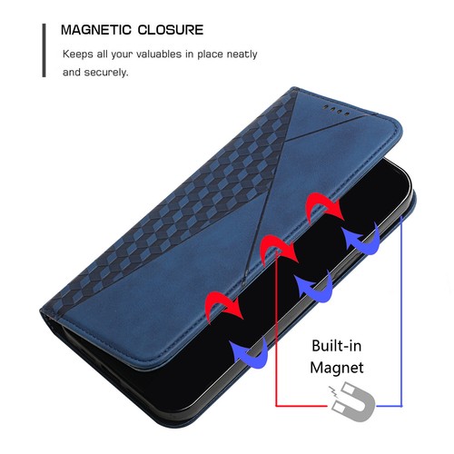 For Samsung Galaxy A14 5G Magnetic Leather Wallet Flip Stand Card Case Cover - Picture 5 of 61