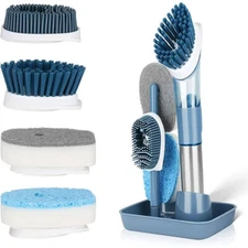 Brush Handle,Dish with Kitchen Wand Dispensing Scrub Dish Brush,Soap Brush