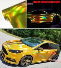 Air Release Glossy Laser Chrome Chameleon Rainbow Car Vinyl Wrap Film Sticker Us Air Release Glossy Laser Chrome Chameleon Rainbow Car Vinyl Wrap Film Sticker Us