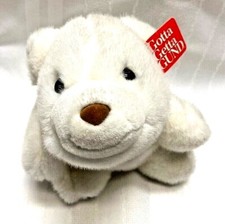 Vintage Gund Snuffles White Polar Bear 7" Plush Stuffed Toy With Tags Odor Free