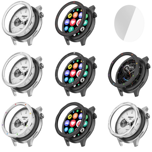 Metal Bezel Ring for Xiaomi Watch S4 S3 eSIM Protector Stainless Steel 316 Frame - Zdjęcie 2 z 32