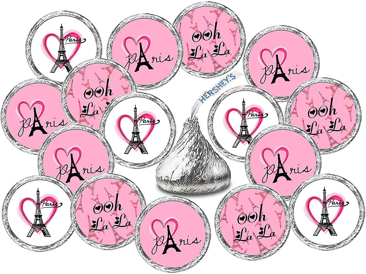 324 Paris Kisses Stickers Labels, Eiffel Tower Pink Kisses Stickers for Birthday | eBay 324-paris-kisses-stickers-labels-eiffel-tower-pink-kisses-stickers-for-birthday-ebay
