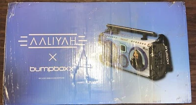 BUMPBOXX x Aaliyah Flare6 Bluetooth Boombox Rechargeable Speaker LIMITED EDITION