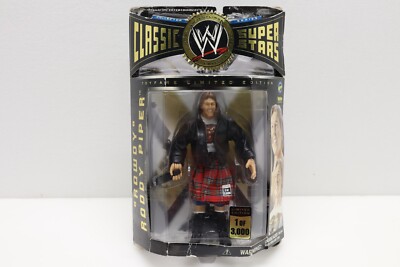 WWE Classic Superstars Rowdy Roddy Piper Toyfare Exclusive 1 of 3000
