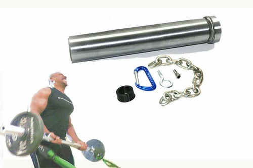 4" F2 Olympic Sleeve Adapter with Isometric Training Collar for 1" | 1.25" Bar - Picture 9 of 12